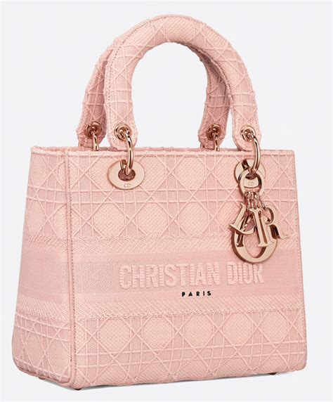 bolso lady dior rosa|bolsas cristianas Dior.